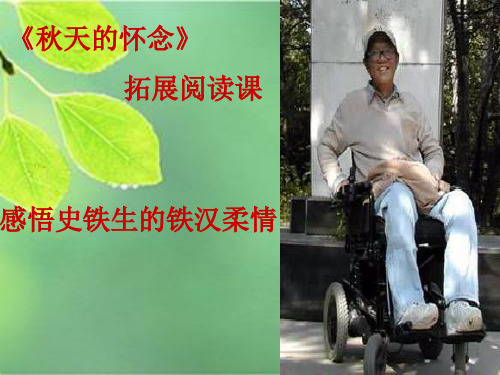 秋天的怀念-(完美版)ppt