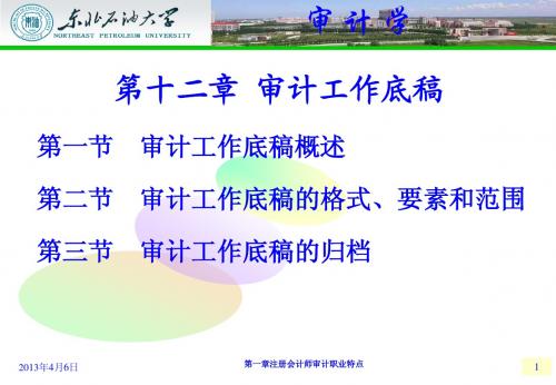 审计第十二章
