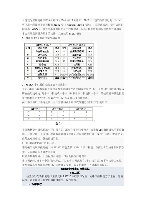串口线制作方法