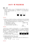 2014年北京中考一模物理 单选压轴汇编