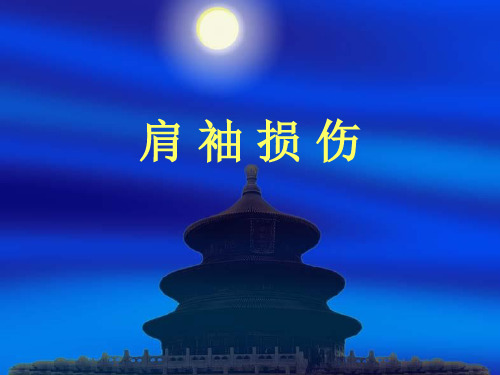 肩袖损伤