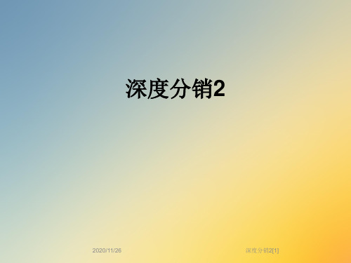 深度分销2[1]