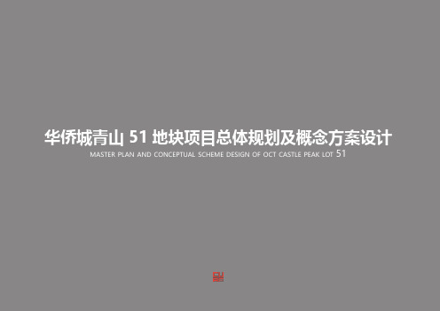 华侨城滨江综合开发江景超高层豪宅公寓商业投标方案立方