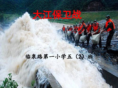 大江保卫战PPT课件