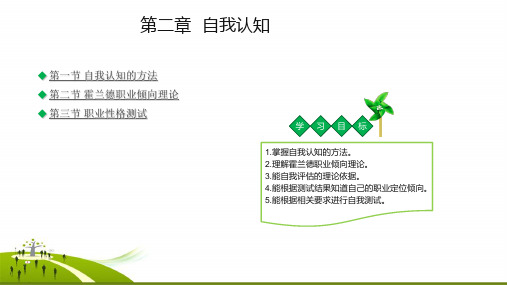 《大学生职业生涯规划与就业指导》第二章  自我认知