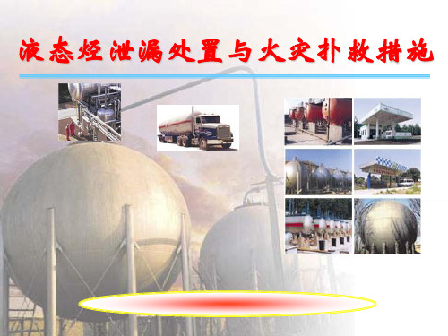 液态烃泄漏处置与火灾扑救措施-楷体国标