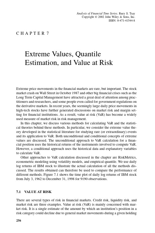 analysis of financial time series-7