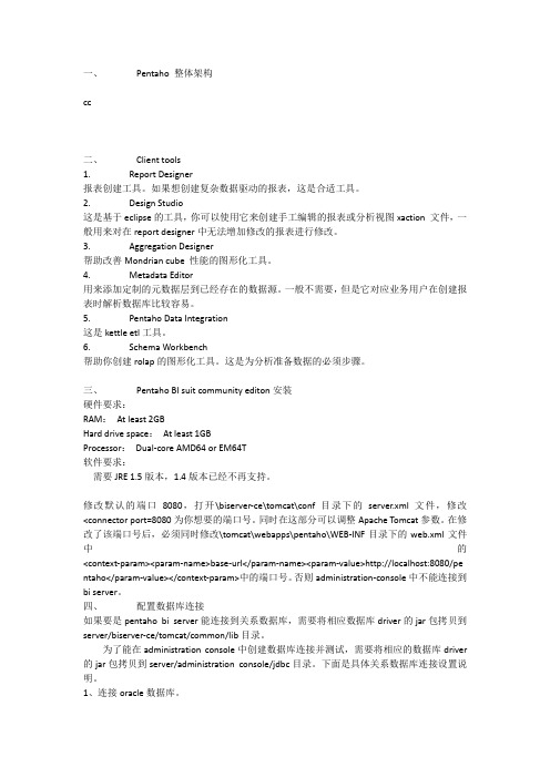 pentaho介绍