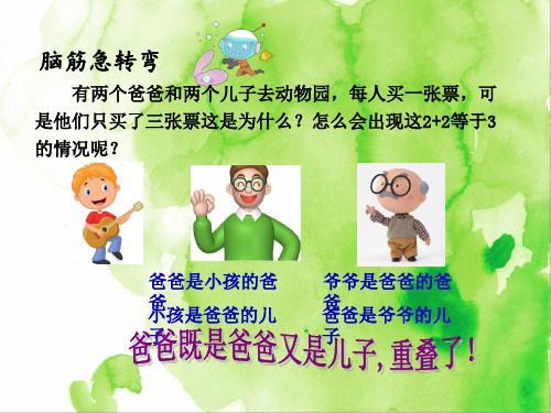 数学三年级第14讲：重叠问题(最新数学课件)