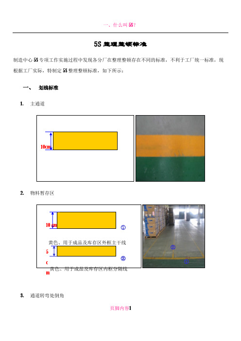 5S整理整顿标准(图例)