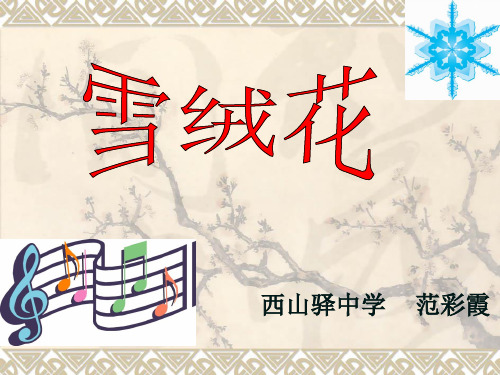 雪绒花课件