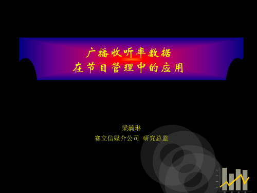 广播收听率数据在节目管理中的应用