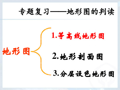 常态课地形图的判读复习 (2)