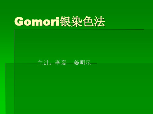 Gomori银染色法