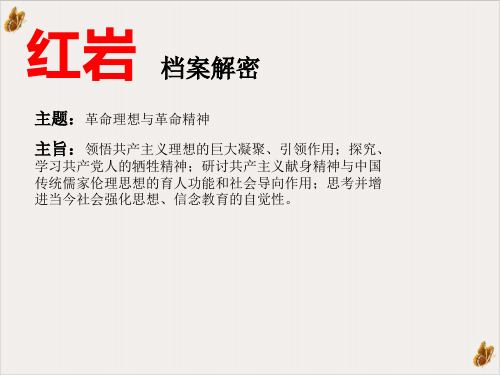 红岩讲解ppt教材