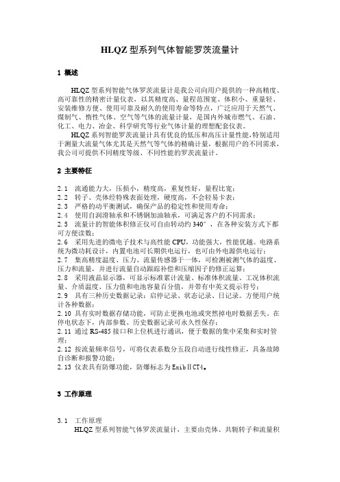 HLQZ型系列气体智能罗茨流量计