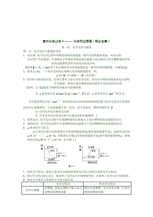 高二化学选修4同步练习：1-1-1焓变_反应热