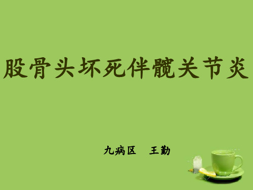 全髋关节置换护理查房