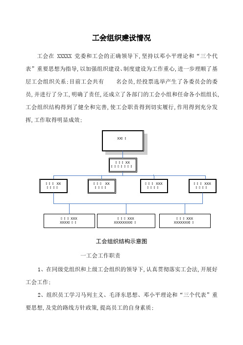 工会组织机构及职责