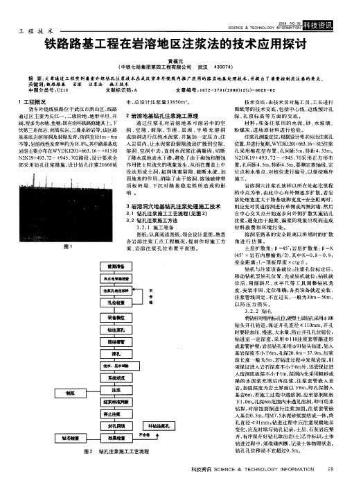 铁路路基工程在岩溶地区注浆法的技术应用探讨