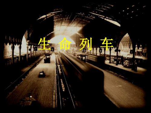 人生是一趟列车
