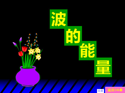 (大学物理 课件)波的能量
