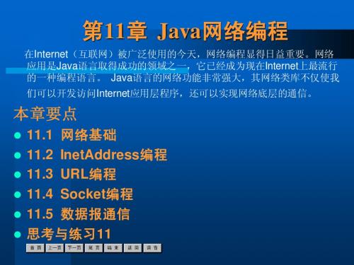 Java 第11章