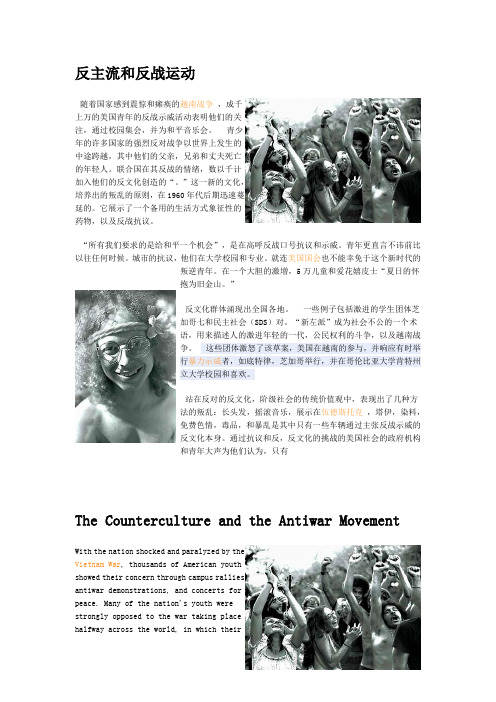 反主流文化时期1960s[1]