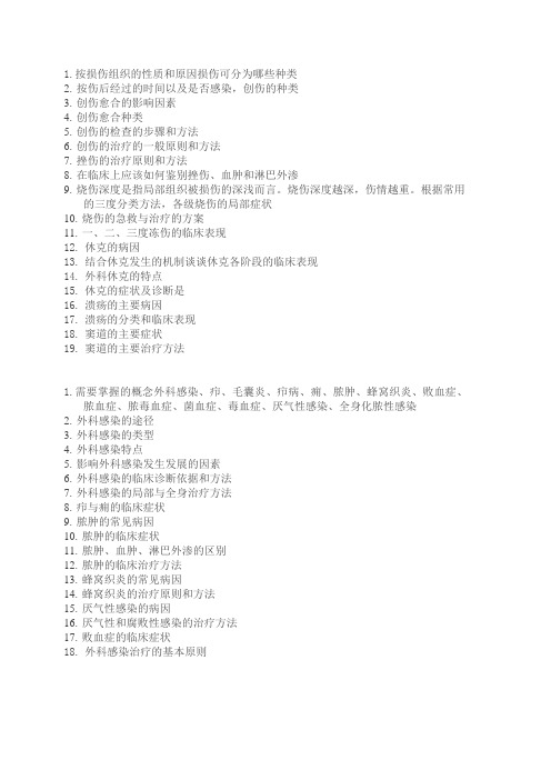 兽医外科学