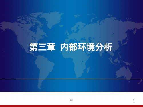 演示课件战略管理-内部环境分析.ppt