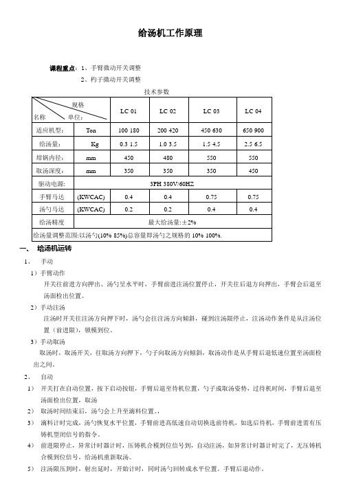 给汤机工作原理