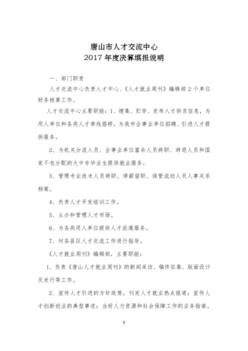 唐山市人才交流中心