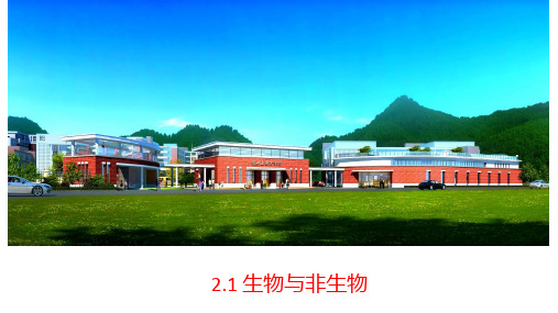 生物与非生物课件——温州市英才学校—2021—2022学年浙教版七年级上学期科学