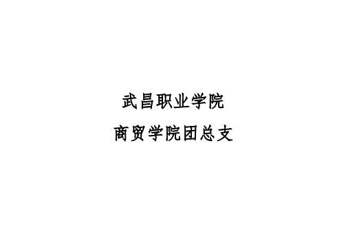 商贸学院团总支简介