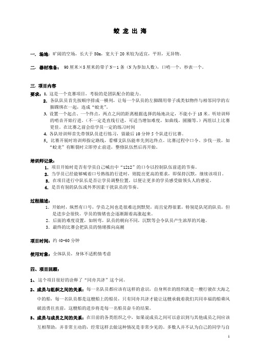 蛟龙出海