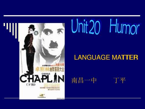 高一Unit 20课文课件
