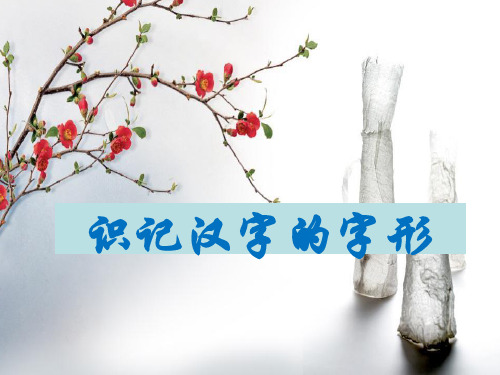 识记汉字的字形课件
