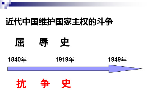 第一轮复习：近代西方列强发动的侵华战争
