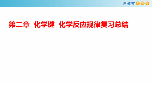 【新教材】第2章 总结与检测课件-鲁科版高中化学必修第二册(共27张PPT)