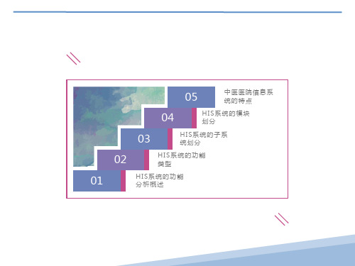 医院信息系统的功能分析