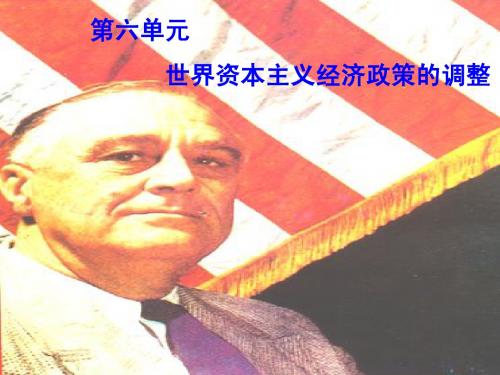第六单元  世界资本主义经济政策的调整(人教版高中历史必修二)