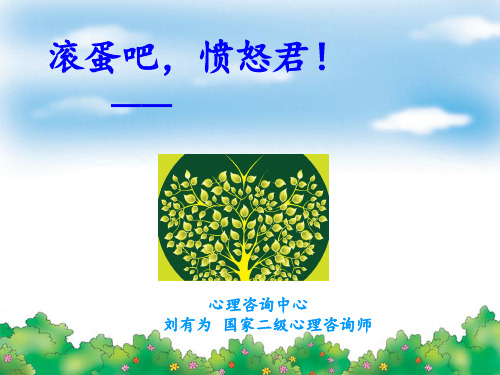 心理专题之大学生情绪管理 ppt课件