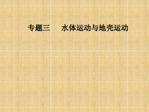 高考地理二轮专题地壳运动规律课件(新课标)精编版