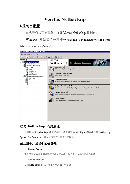 Veritas Netbackup 配置文档