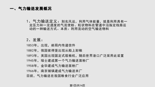 气力输送基本原理PPT课件