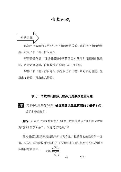 倍数问题