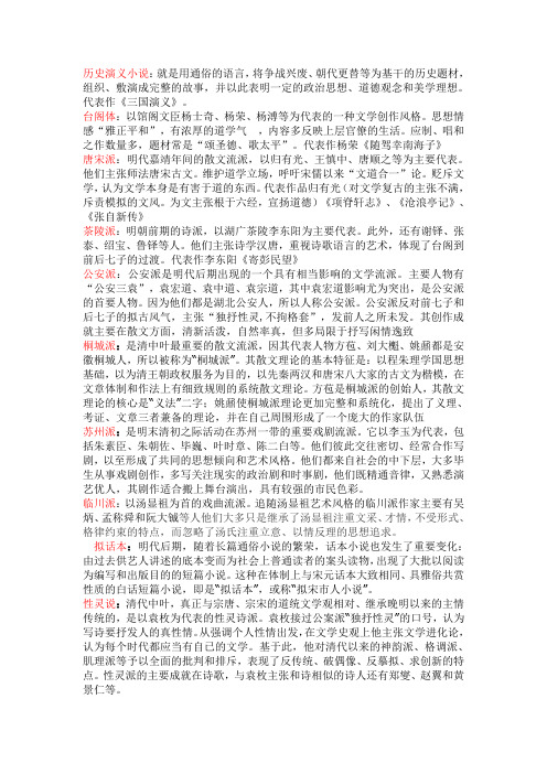 历史演义小说模板
