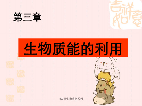 第3章生物质能系列