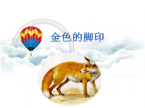 《金色的脚印》课件1-优质公开课精品