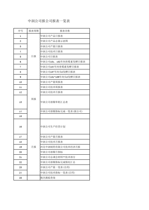 中润公司报公司报表完成进度08.01.18.xls
